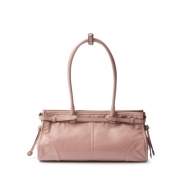 Кожаная сумка среднего размера Prada